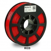 NYLON 6 Пластик Kodak, 1.75 мм, Красный, 750 гр.