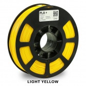 PLA + Пластик Kodak, 1.75 мм, Светло - желтый, 750 гр.