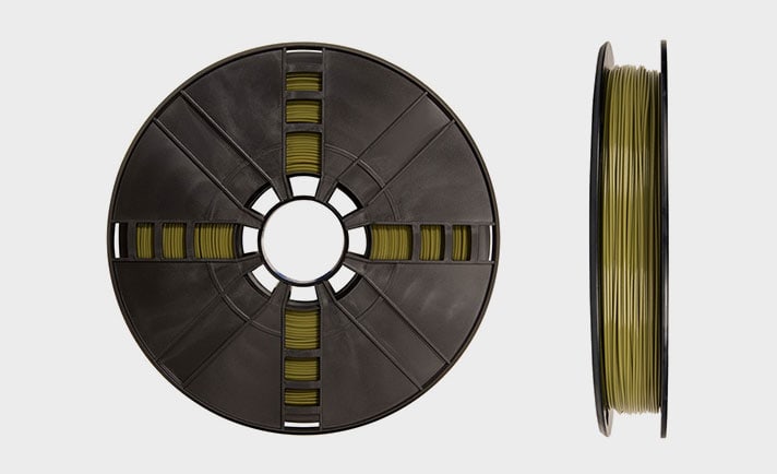 PLA пластик MakerBot, 1.75 мм, армейский зеленый, 900 гр.