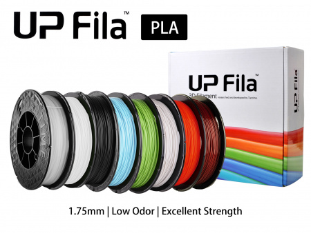 Изображение UP Fila Premium PLA, 1.75 мм, синий, 1 кг (500 г * 2) который можно купить в интернет-магазине 3DSYSTEM в Москве