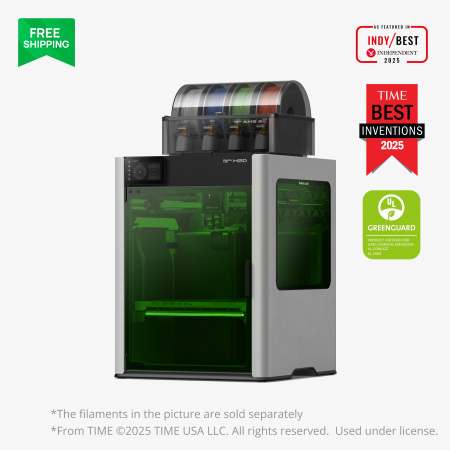 Изображение 3D принтер Bambu Lab H2D который можно купить в интернет-магазине 3DSYSTEM в Санкт-Петербурге