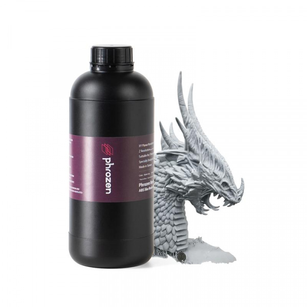 картинка Фотополимерная смола Phrozen ABS-Like Gray, серая, 1 кг
