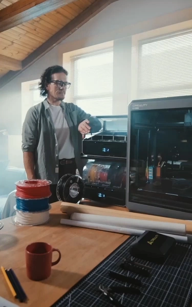 картинка 3D принтер Creality K2 Plus